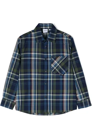 Aspesi Chemise en coton à carreaux