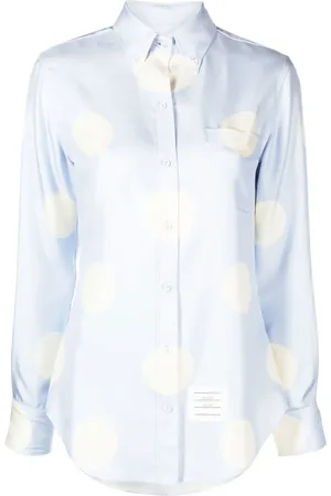 Thom Browne Chemise en soie à pois