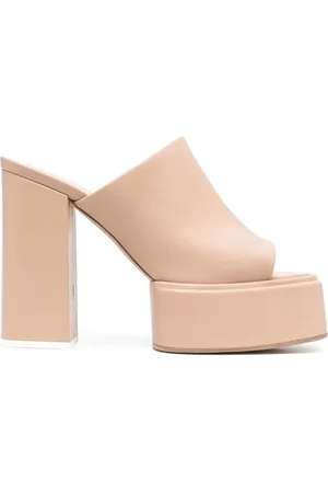 3Juin Mules Sue en cuir