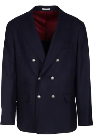 Brunello Cucinelli Blazer à boutonnière croisée
