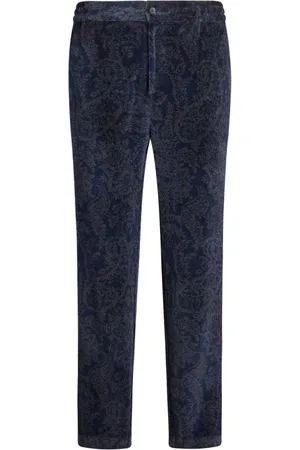 Etro Pantalon slim à motif cachemire
