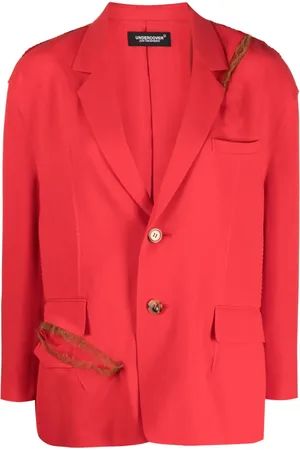 UNDERCOVER Blazer ample à effet usé