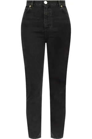Balmain Jean slim à taille haute