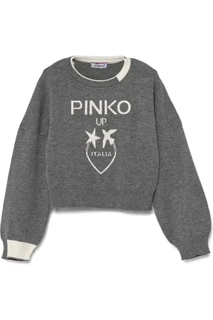 Pinko Pull à logo en intarsia