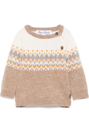 Tartine Et Chocolat Pull en maille Fair Isle
