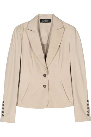 Gucci Veste en cuir (années 2000)
