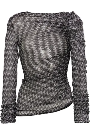 Missoni Haut froncé à motif zigzag
