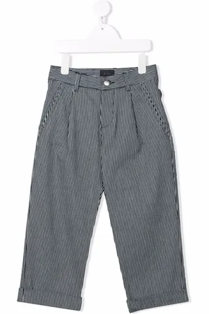 FAY Pantalon chino droit à rayures