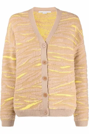 Stella McCartney Cardigan à motif tigré