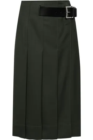tibi Jupe plissée à taille haute