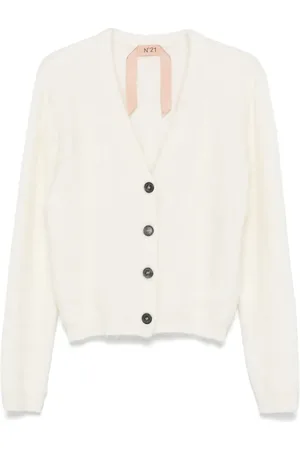 Nº21 Cardigan à effet brossé