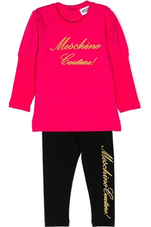 Moschino Trousseau de naissance à logo imprimé