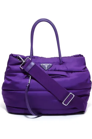 Prada Sac à main à plaque logo