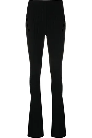 Jean Paul Gaultier Pantalon boutonné à taille haute