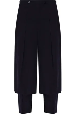 Issey Miyake Pantalon à design superposé