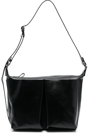Jil Sander Sac cabas en cuir à fermeture zippée
