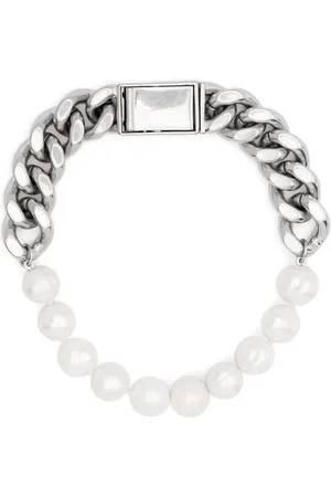 Jil Sander Bracelet à détail de perles