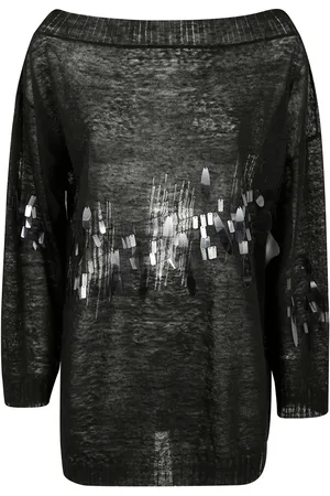 AVIÙ Pull brodé de sequins