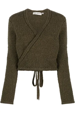 OUR LEGACY Cardigan cache-cœur en laine