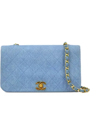 CHANEL Petit sac porté épaule Full Flap (1990)