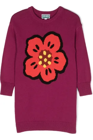 Kenzo Robe en maille Boke Flower