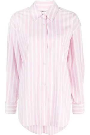 Alexander Wang Chemise en coton à rayures