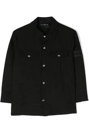 John Richmond Chemise strassée à logo brodé