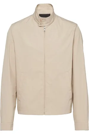 Prada Veste à plaque logo