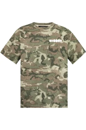 MISBHV T-shirt en coton à motif camouflage