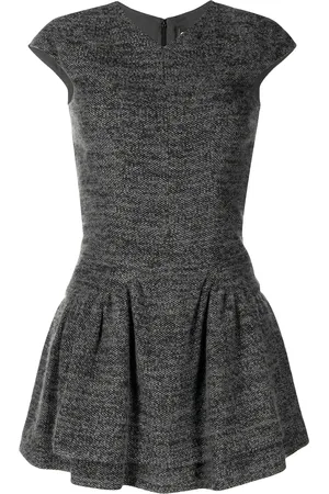 CHANEL Robe courte à ourlet volanté (2010)