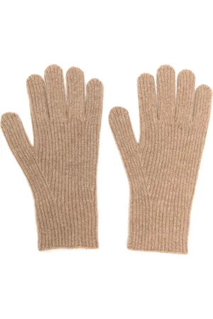 Totême Gants en cachemire à design nervuré