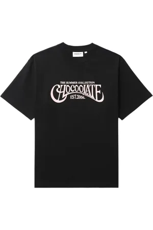 Chocoolate T-shirt en coton à logo brodé