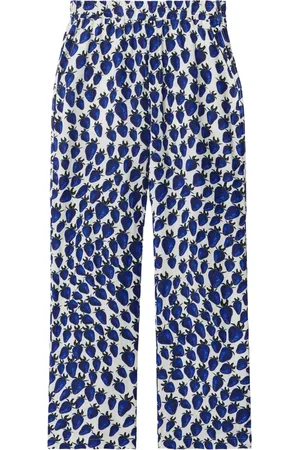 Burberry Pantalon à imprimé graphique