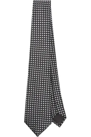 Giorgio Armani Cravate à motif en jacquard