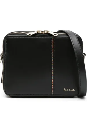 Paul Smith Sac à bandoulière Signature Stripe en cuir