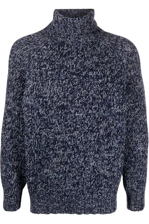 Brunello Cucinelli Pull en maille épaisse à col montant
