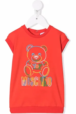 Moschino Robe-pull à motif Teddy Bear