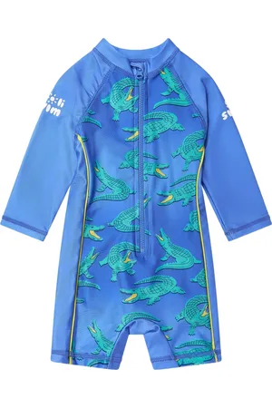 SOLISWIM KIDS Combinaison à imprimé peau de crocodile