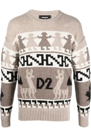 Dsquared2 Pull à motif en jacquard