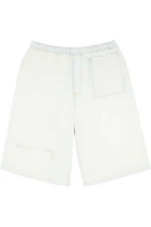 Maison Margiela Short en jean à taille élastiquée