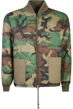 CENERE GB Veste bomber à design matelassé