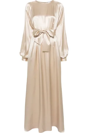 ELEVENTY Robe longue en satin
