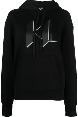 Karl Lagerfeld Hoodie à logo imprimé