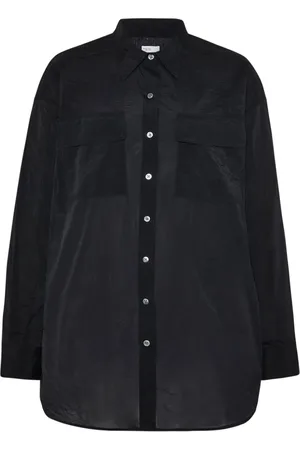 ROSETTA GETTY Chemise boutonnée à col pointu