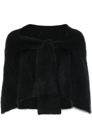 Jil Sander Cape à effet brossé