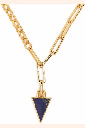 Missoma Collier en chaîne à pendentif triangulaire