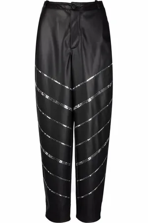 Serafini Pantalon fuselé à ornements