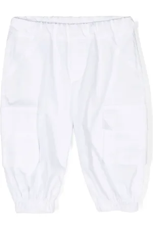 Le Bebé Enfant Pantalon cargo à taille mi-haute