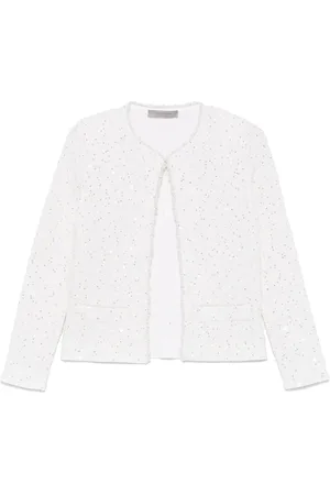 D.EXTERIOR Veste à ornements de sequins
