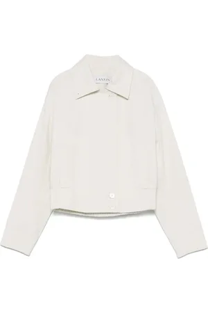 Lanvin Veste boutonnée à col contrastant